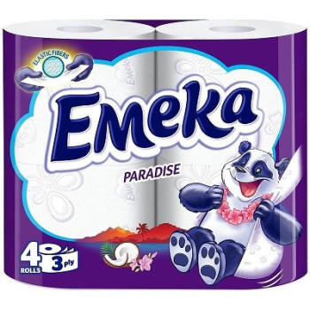 ЕМЕКА ТОАЛЕТНА ХАРТИЯ 4БР