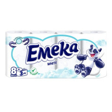 ТОАЛЕТНА ХАРТИЯ ЕМЕКА 8БР