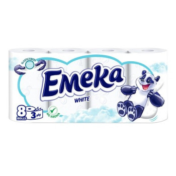 ТОАЛЕТНА ХАРТИЯ ЕМЕКА 8БР