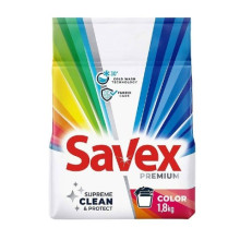 ПРАХ ЗА ПРАНЕ САВЕКС 1,8 КГ ЦВЕТНО