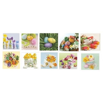 САЛФЕТКИ ГАМА 33*33 ЛУКС 20БР