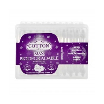 Биоразгр. клечки за уши Cotton line бебе 60бр.