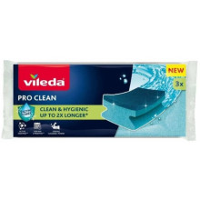 VILEDA PRO CLEAN КУХНЕНСКА ГЪБА 3БР