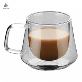 ЧАША ДВУСТЕННА С ДРЪЖКА 200МЛ Х-32 