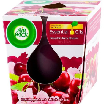 АРОМАТНА СВЕЩ AIR WICK 105ГР ЧЕРЕША