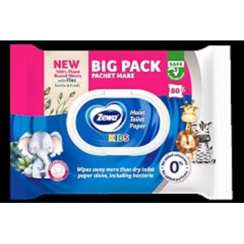 ZEWA ВЛАЖНА ТОАЛЕТНА ХАРТИЯ ДЕТСКА 42 БР