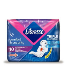 LIBRESSE MAXI GOOD NIGHT 10БР
