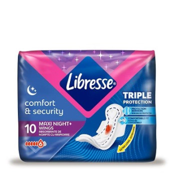LIBRESSE MAXI GOOD NIGHT 10БР