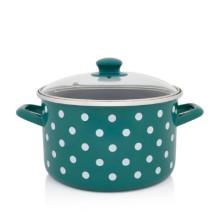METALAC GREEN DOTS ТЕНДЖЕРА 24СМ 6.75Л HMET042