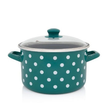 METALAC GREEN DOTS ТЕНДЖЕРА 24СМ 6.75Л HMET042