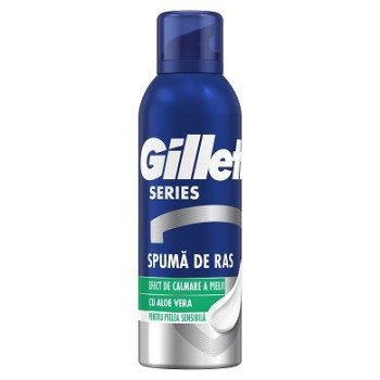 GILETTE ПЯНА ЗА БРЪСНЕНЕ SENSITIVE 200ML