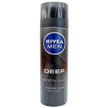 ПЯНА ЗА БРЪСНЕНЕ NIVEA DEEP SMOOTH SHAVE 200ML