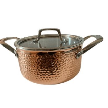 ХРОМ СИЛИСТРА ТЕНДЖЕРА ТРИСЛОЙНО ДЪНО С МЕДНО ПОКРИТИЕ Ф20СМ-3,4Л