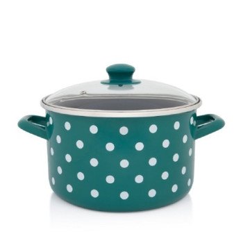 METALAC GREEN DOTS ТЕНДЖЕРА 24СМ 6.75Л HMET042